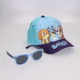 Cerdá Gorra Set con Gafas de Sol Bluey - Gorra con visera y gafas infantiles para niños desde 3 años, color azul