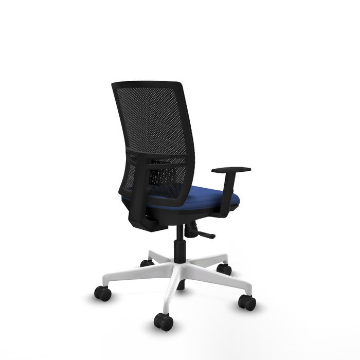 PIQUERAS Y CRESPO Silla de oficina Yunquera con mecanismo Sincro, Azul marino y Negro PIQUERAS Y CRESPO Silla de oficina Yunquera con mecanismo Sincro, Azul marino y Negro
