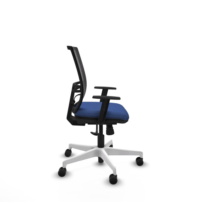 PIQUERAS Y CRESPO Silla de oficina Yunquera con mecanismo Sincro, Azul marino y Negro PIQUERAS Y CRESPO Silla de oficina Yunquera con mecanismo Sincro, Azul marino y Negro