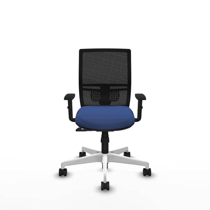 PIQUERAS Y CRESPO Silla de oficina Yunquera con mecanismo Sincro, Azul marino y Negro PIQUERAS Y CRESPO Silla de oficina Yunquera con mecanismo Sincro, Azul marino y Negro