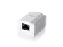 Equip Roseta de superficie categoría 5e hembra RJ-45 Blanco