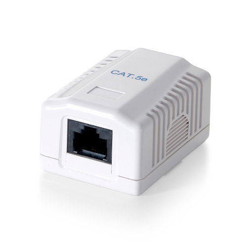 Roseta de superficie equip categoria 5e hembra rj45 Roseta de superficie equip categoria 5e hembra rj45