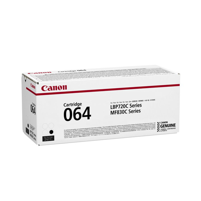 Canon Cartucho de Tóner 064 Negro 4937C001 para i-SENSYS LBP722Cdw y MF832Cdw Canon Cartucho de Tóner 064 Negro 4937C001 para i-SENSYS LBP722Cdw y MF832Cdw