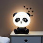 Home Deco Kids Luz Quitamiedo Panda Kawaii Polipropileno