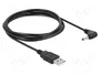 DeLOCK Cable USB Power a CC 3,5 x 1,35 mm 90° 1,5 m 83577