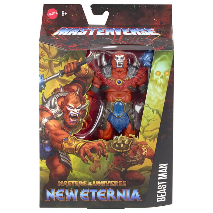 Mattel Masters of the Universe Masterverse New Eternia Beast Man, 18 cm