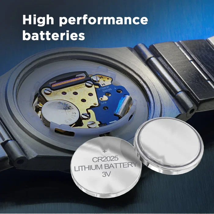 Gembird Pila Botón CR2025 Litio 3V - 2 unidades en Blister - Referencia EG-BA-CR2025-01