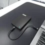 Aisens ASE-2541B Caja Externa para Disco Duro 2.5 SATA a USB-C USB 3.1 Gen 1, Negra
