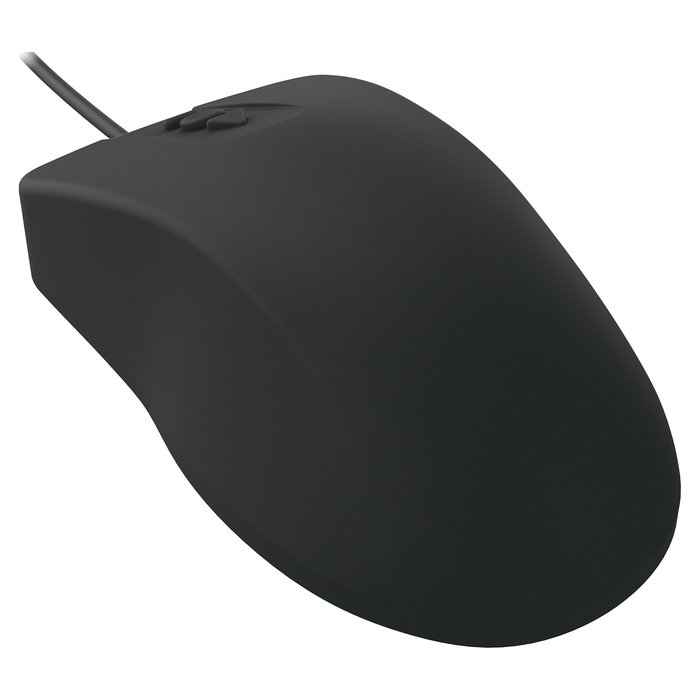 Contour Design Active Key AK-PMH12 Ratón Ergonómico Ambidiestro - Óptico 1000 DPI, Resistente Agua IP68, Cable USB 1.8m, Color Negro