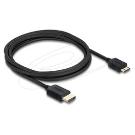 DeLOCK Cable HDMI de 3 m, HDMI Estándar a Mini HDMI, 8K