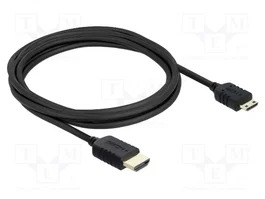 DeLOCK Cable HDMI High Speed 8K de 3 m con conectores HDMI a Mini HDMI