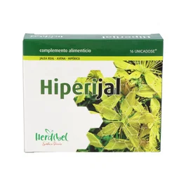 Suplemento Alimenticio Jalea Real e Hipérico en Ampollas - 20 unidades - Hiperijal - Contribuye al estado de ánimo