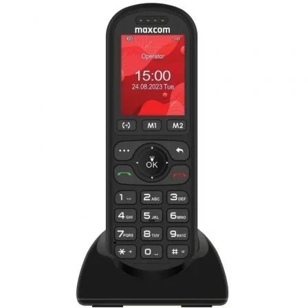 Teléfono Inalámbrico Maxcom MM39D SE/ 4G/ Negro Teléfono Inalámbrico Maxcom MM39D SE/ 4G/ Negro
