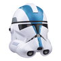 Hasbro Cascos Electrónicos Star Wars: Casco de Soldado Clon Réplica Oficial con Efectos Sonoros y Luces, Juego de Rol Ahsoka Disney+, para Coleccionistas y Fans