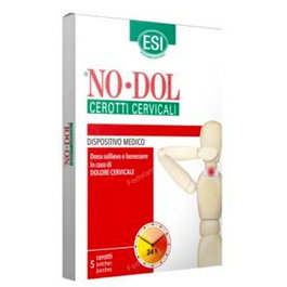 TREPATDIET-ESI No Dol Parche Cervical 5Ud. Alivio y Bienestar del Dolor Muscular y Articular en Cuello 24 Horas