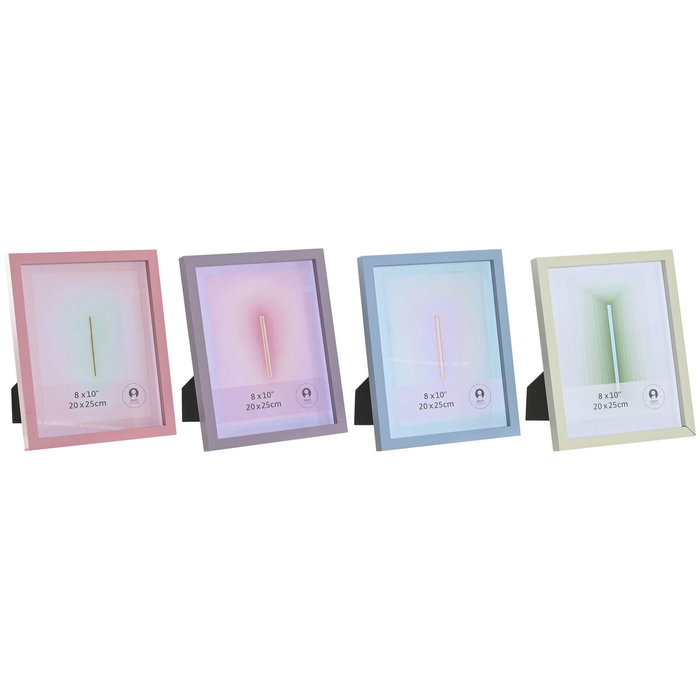 DKD Home Decor Pack de 4 Marcos para Fotos 20x25 cm Surtidos