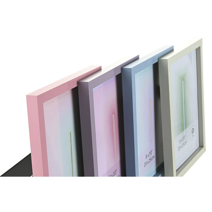 DKD Home Decor Pack de 4 Marcos para Fotos 20x25 cm Surtidos