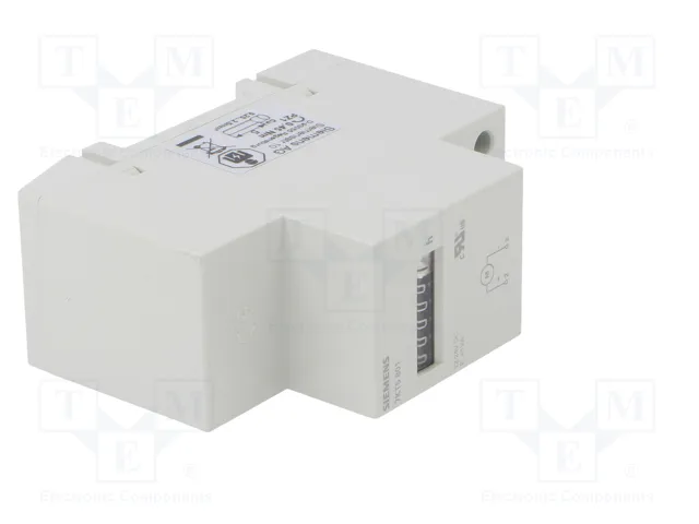SIEMENS 7KT5801 Contador Electromecánico de Tiempo de Trabajo