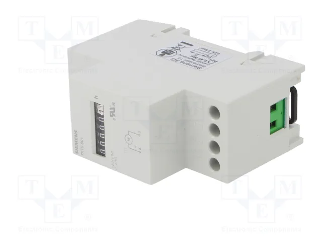 SIEMENS 7KT5801 Contador Electromecánico de Tiempo de Trabajo
