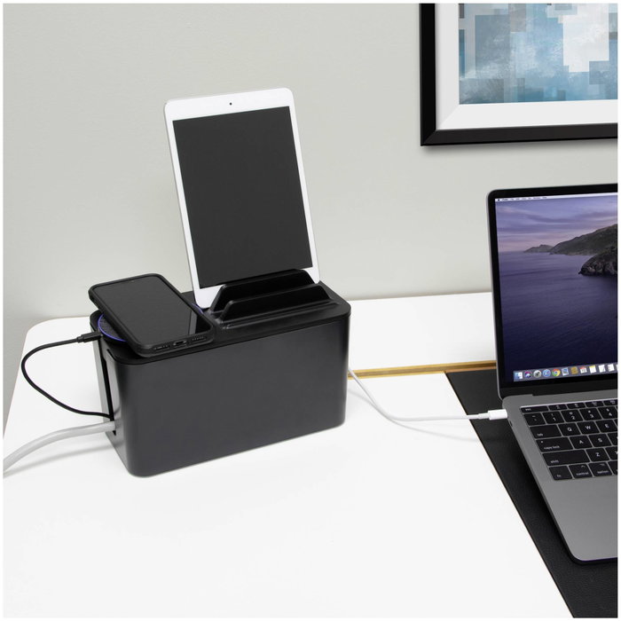 Bluelounge CableBox Mini Station Negro Bluelounge CableBox Mini Station Negro