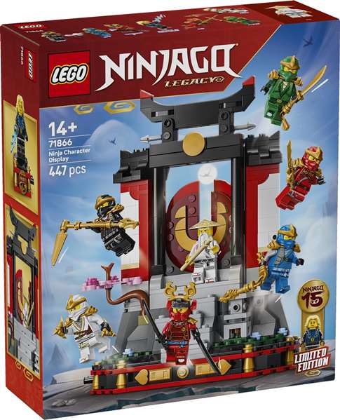 LEGO NINJAGO Exposición de Personajes Ninja: 15 Aniversario 71866