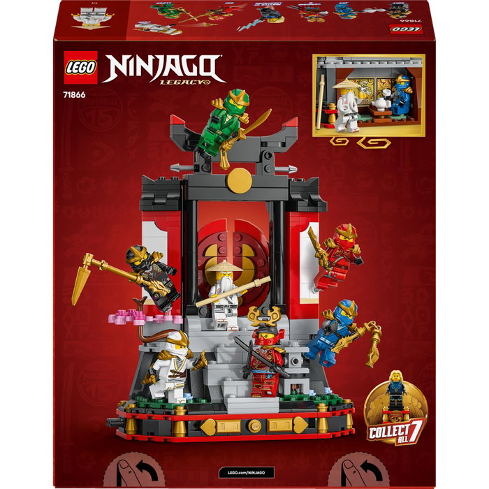LEGO NINJAGO Exposición de Personajes Ninja: 15 Aniversario 71866