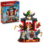LEGO 71866 Exposición de Personajes Ninja 15 Aniversario Set de Construcción con 8 Minifiguras para Niños y Fans de +14 Años