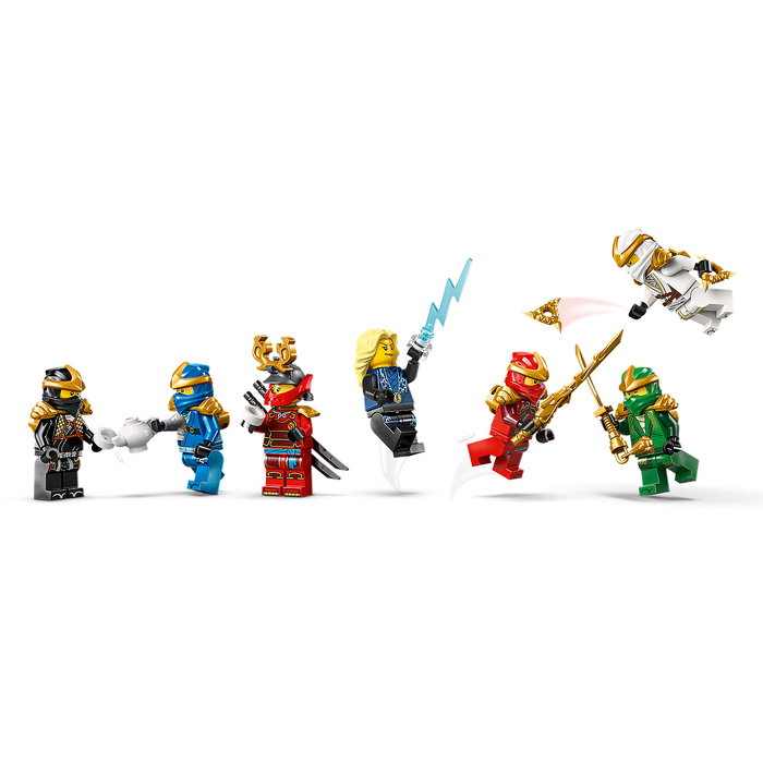 LEGO 71866 Exposición de Personajes Ninja 15 Aniversario Set de Construcción con 8 Minifiguras para Niños y Fans de +14 Años LEGO 71866 Exposición de Personajes Ninja 15 Aniversario Set de Construcción con 8 Minifiguras para Niños y Fans de +14 Años