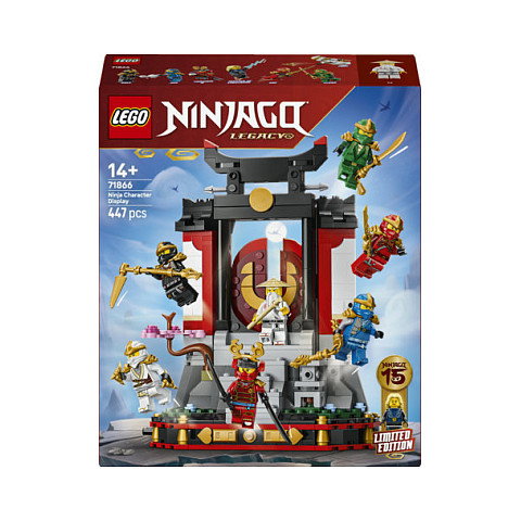 LEGO NINJAGO Exposición de Personajes Ninja: 15 Aniversario 71866