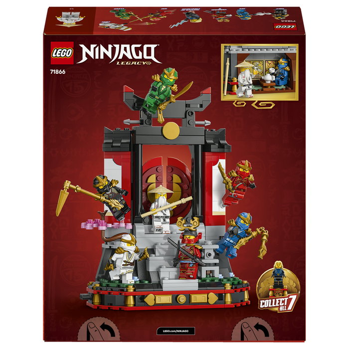 LEGO NINJAGO 71866 Exposición de Personajes Ninja 15.º Aniversario LEGO NINJAGO 71866 Exposición de Personajes Ninja 15.º Aniversario
