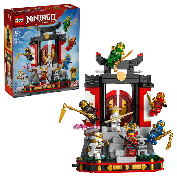 LEGO NINJAGO Exposición de Personajes Ninja: 15 Aniversario 71866