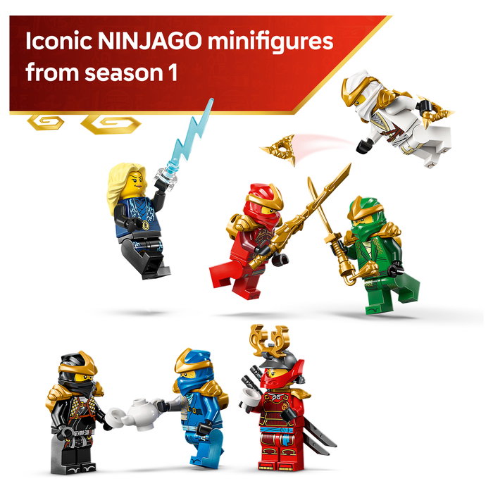 LEGO NINJAGO Exposición de Personajes Ninja: 15 Aniversario 71866