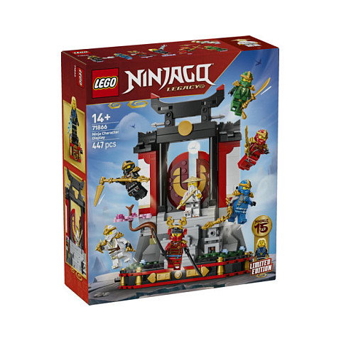 LEGO NINJAGO Exposición de Personajes Ninja: 15 Aniversario 71866