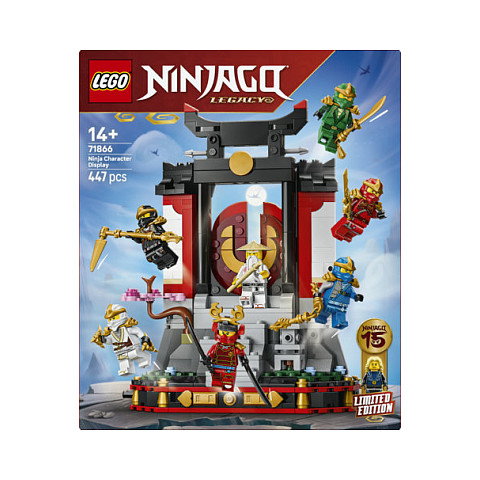 LEGO NINJAGO Exposición de Personajes Ninja: 15 Aniversario 71866