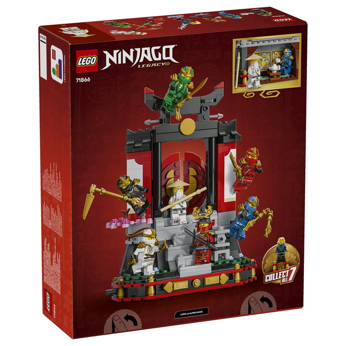 LEGO NINJAGO 71866 Exposición de Personajes Ninja 15.º Aniversario LEGO NINJAGO 71866 Exposición de Personajes Ninja 15.º Aniversario