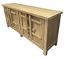DKD Home Decor Aparador Antik china top Natural 4 Puertas Olmo Macizo 230 x 96 x 48 cm