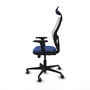 PIQUERAS Y CRESPO Silla de oficina Jorquera Azul marino y Blanco