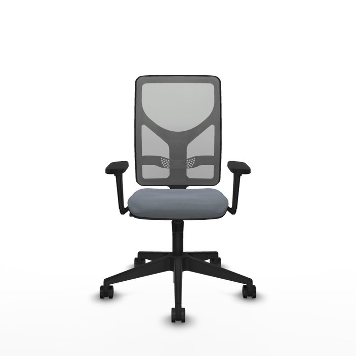 PIQUERAS Y CRESPO Silla de oficina Motilla Gris con Mecanismo Sincro PIQUERAS Y CRESPO Silla de oficina Motilla Gris con Mecanismo Sincro