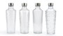 La Mediterranea Botella de Vidrio con Tapa de Acero 1000ml