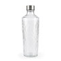 La Mediterranea Botella de Vidrio con Tapa de Acero 1000ml