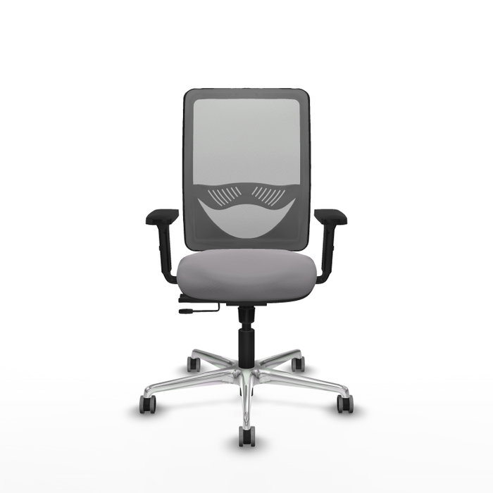 PIQUERAS Y CRESPO Silla de Oficina Zulema Gris con Mecanismo Sincro/Traslack