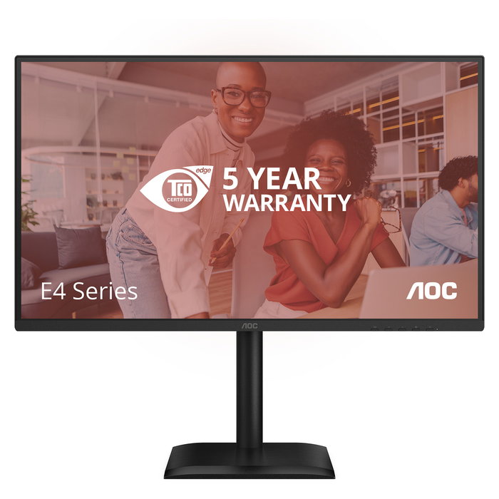AOC Monitor 27E4CV 27" (68,6cm) 16:9 Full HD 1920x1080 IPS 120Hz HDMI DP USB-C Negro AOC Monitor 27E4CV 27" (68,6cm) 16:9 Full HD 1920x1080 IPS 120Hz HDMI DP USB-C Negro