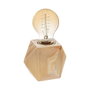 Atmosphera Lámpara de Mesa de Madera Modelo Bahia para Bombilla E27 (no incluida), Ø7.5 x 8 cm