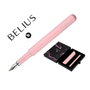 Belius Space B Pluma y funda rosa con tinta azul