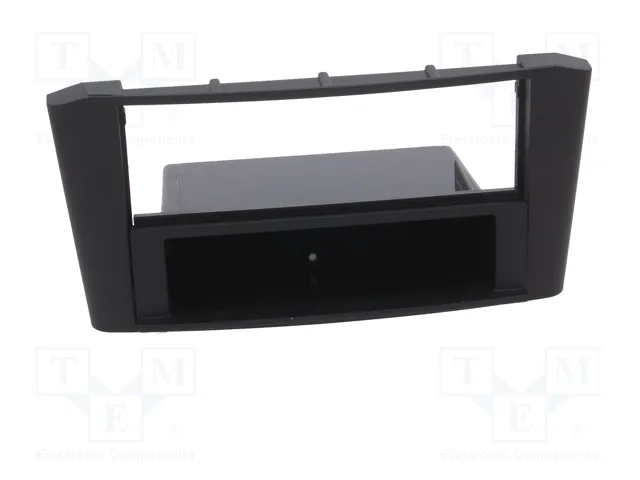 ACV Bastidor de montaje de radio para Toyota Avensis (T25) 2003-2009, 2 DIN, negro