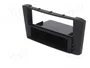 ACV Bastidor de montaje de radio para Toyota Avensis (T25) 2003-2009, 2 DIN, negro