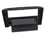 ACV Bastidor de montaje de radio para Toyota Avensis (T25) 2003-2009, 2 DIN, negro