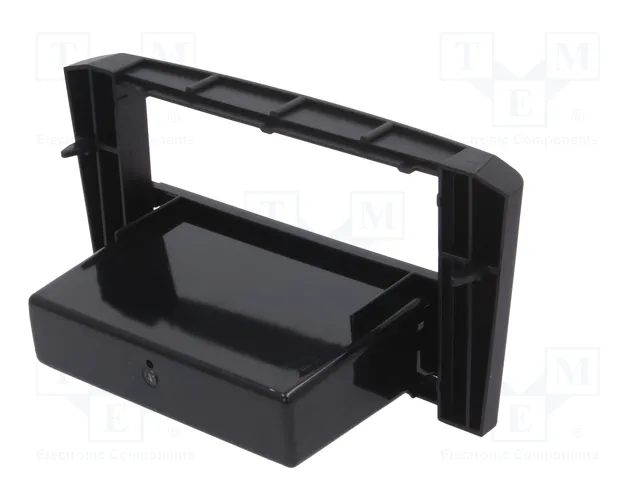 ACV Bastidor de montaje de radio para Toyota Avensis (T25) 2003-2009, 2 DIN, negro