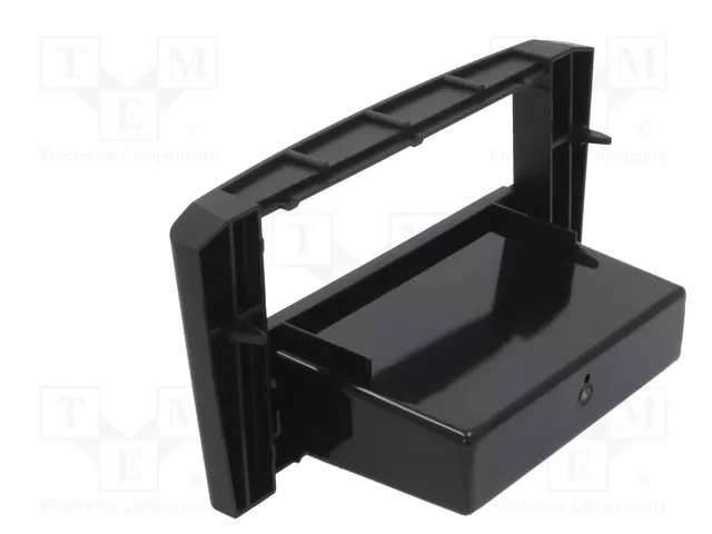 ACV Bastidor de montaje de radio para Toyota Avensis (T25) 2003-2009, 2 DIN, negro
