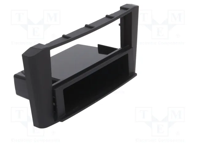 ACV Bastidor de montaje de radio para Toyota Avensis (T25) 2003-2009, 2 DIN, negro